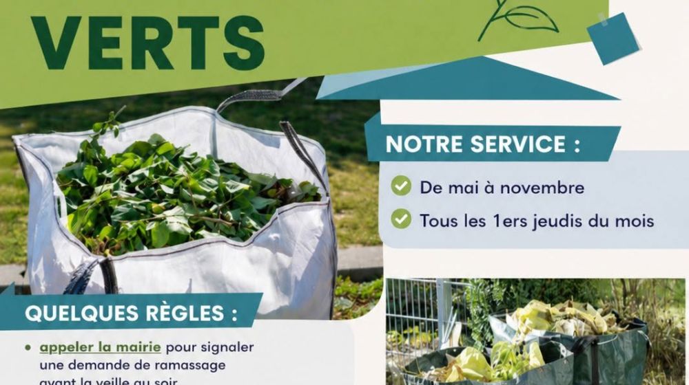 COLLECTE DES DECHETS VERTS