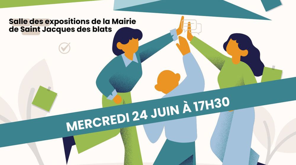 Tu as entre 10 et 17 ans et tu habites à Saint-Jacques-des-Blats, la Mairie te donne rendez-vous mercredi 24 juin à 17h30 pour partager tes idées !