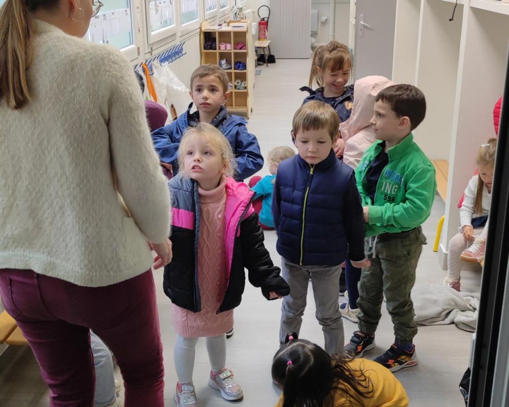 Intérieur de l'école maternelle de Saint-Jacques-des-Blats